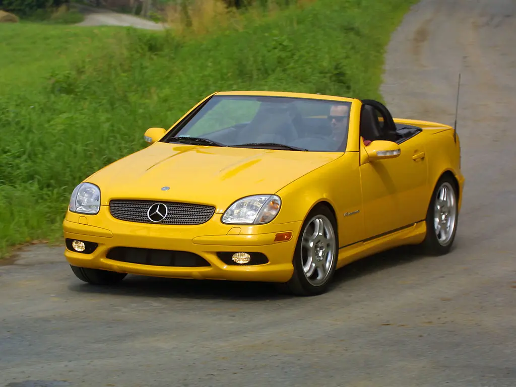 Mercedes-Benz SLK-Class (R170.444, R170.449, R170.465, R170.466) 1 поколение, рестайлинг, открытый кузов (02.2000 - 02.2004)